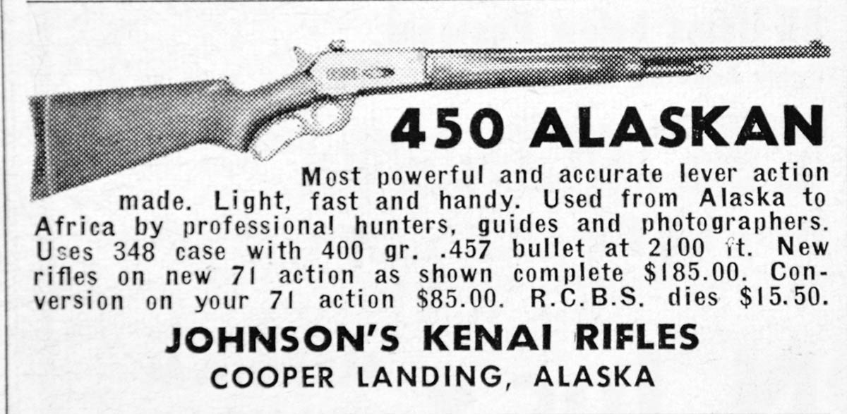 Rebarreled by Harry Gowen, the 22-inch barrel of Layne’s Winchester Model 71 has a 1:20 twist. The rifle weighs 9.25 pounds.